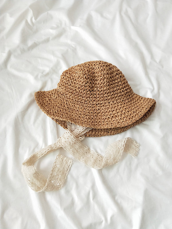 Kids' Straw Sun Hat