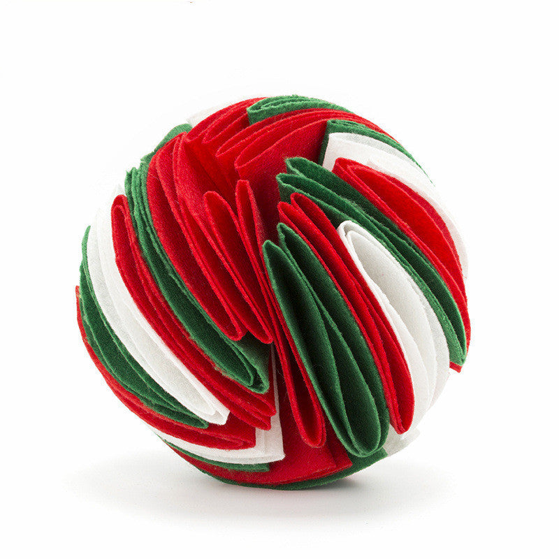 Felt Snuffle Ball Toy
