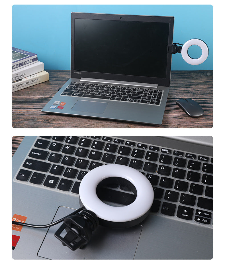 4-Inch USB Selfie Ring Light