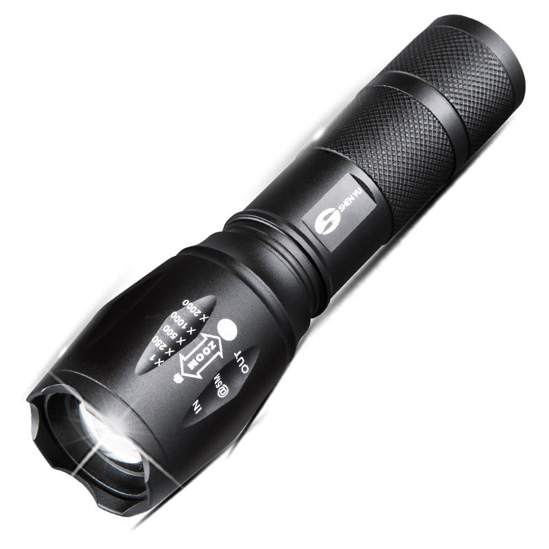 Rechargeable Aluminum Flashlight