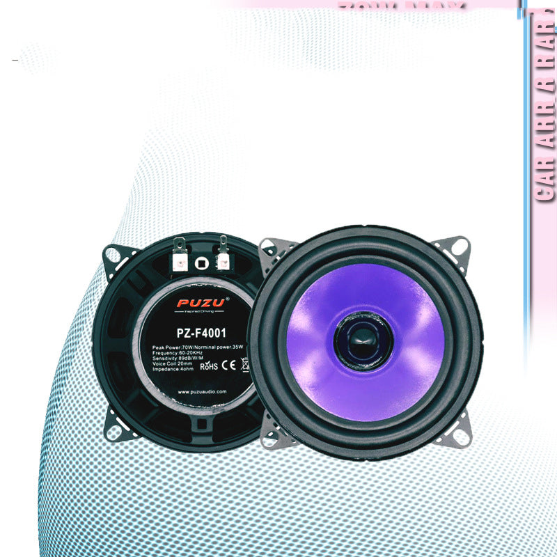 Car Mid-Bass Door Speakers (Pair)