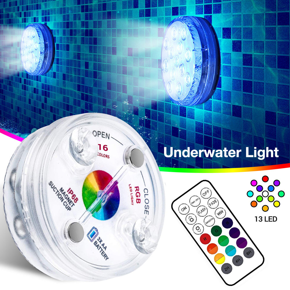 Submersible LED Lights with Remote