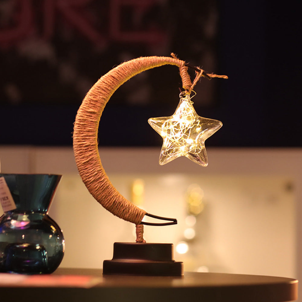 LED Star, Moon & Apple Shape Lights