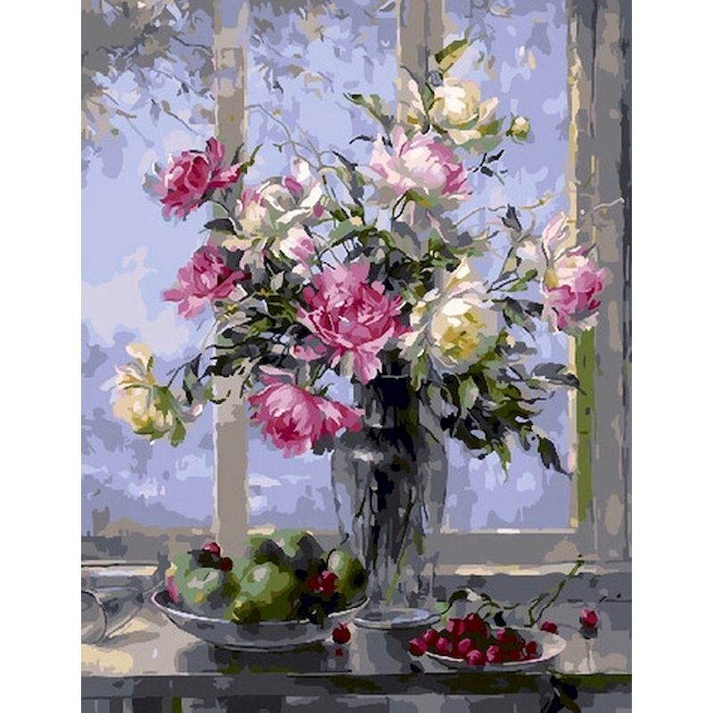 Paint-by-Numbers Canvas Kit