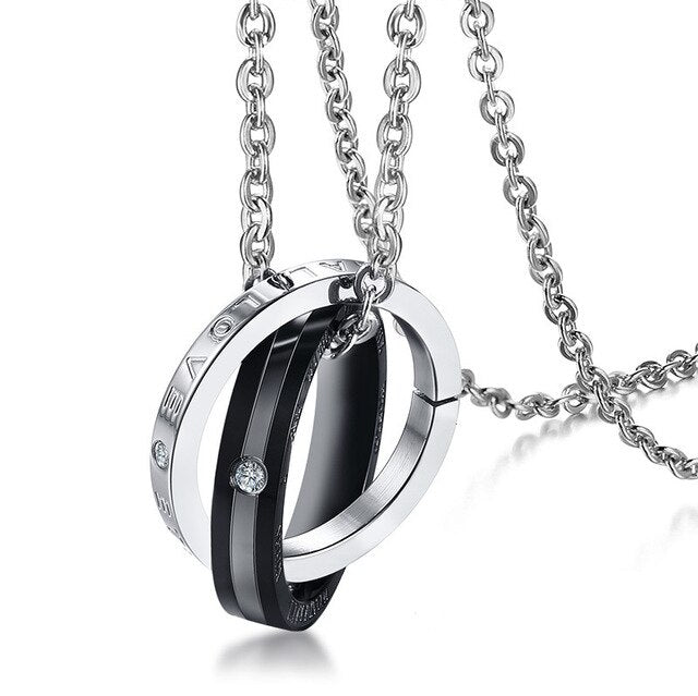 His & Hers Couple Necklaces