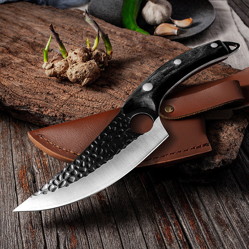 Walnut-Handle Boning Knife