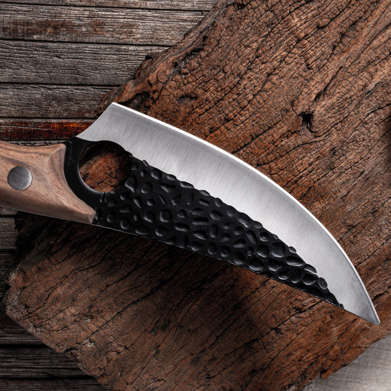 Walnut-Handle Boning Knife
