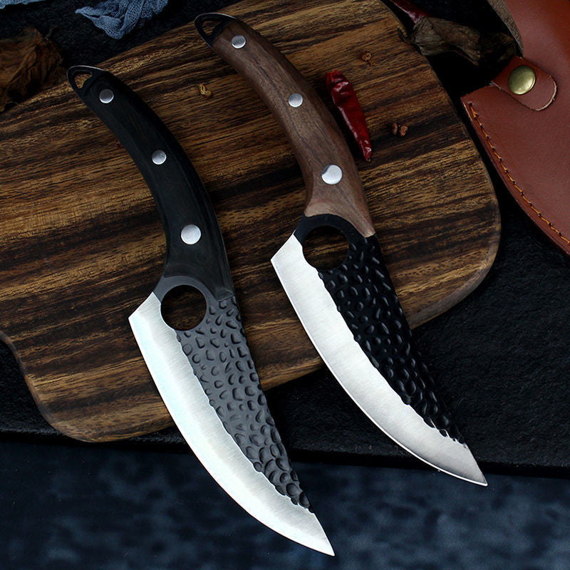 Walnut-Handle Boning Knife