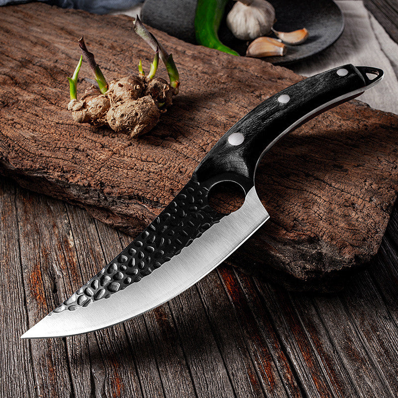 Walnut-Handle Boning Knife