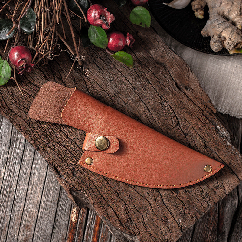 Walnut-Handle Boning Knife