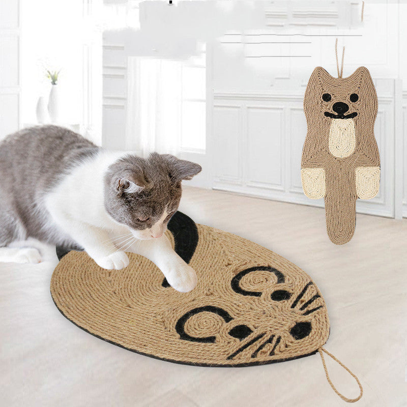 Mouse Sisal Scratch Pad
