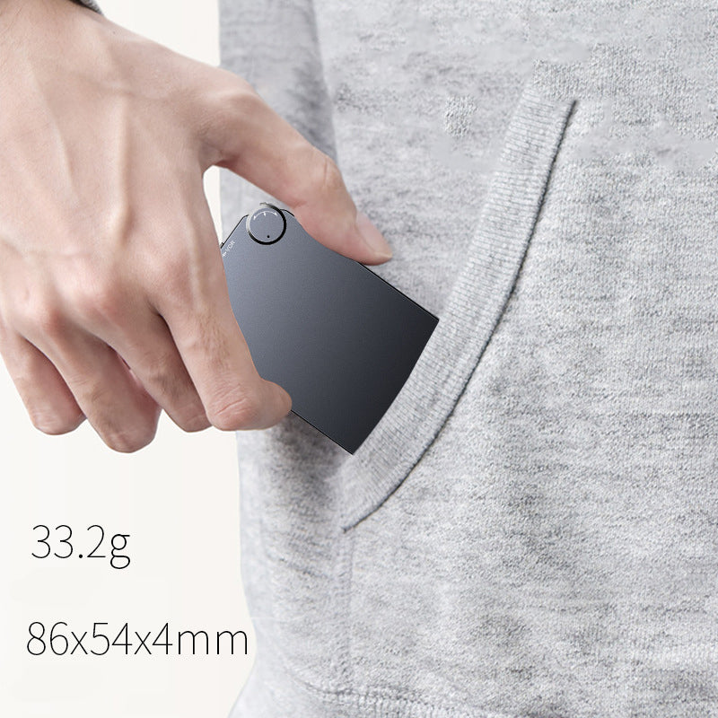 Card-Size Digital Voice Recorder