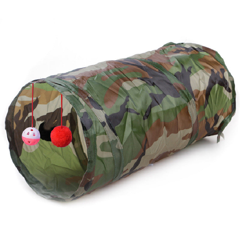 Collapsible Crinkle Cat Tunnel
