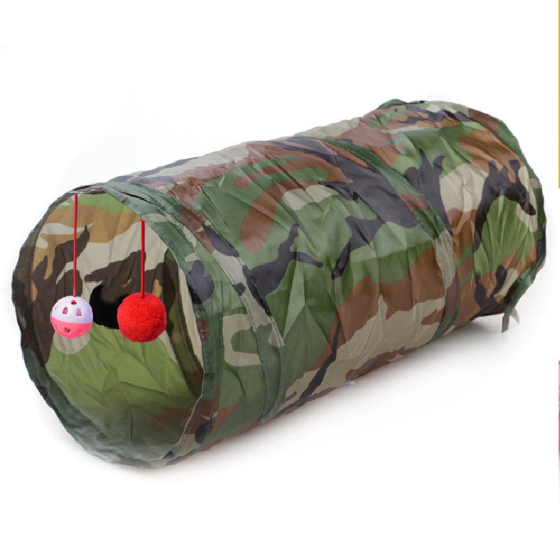 Collapsible Crinkle Cat Tunnel