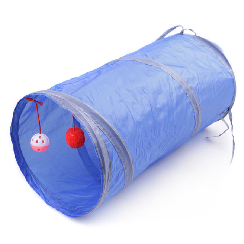 Collapsible Crinkle Cat Tunnel