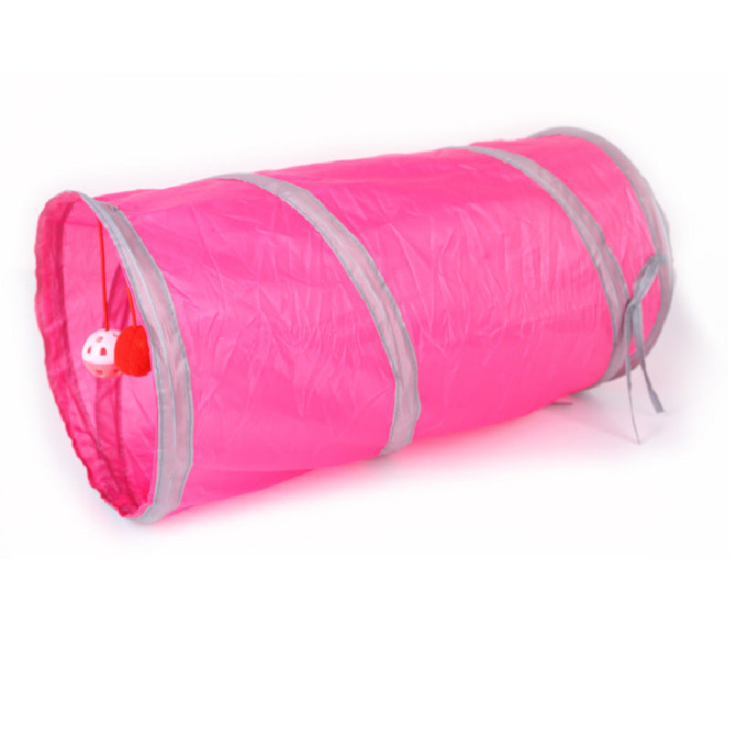 Collapsible Crinkle Cat Tunnel