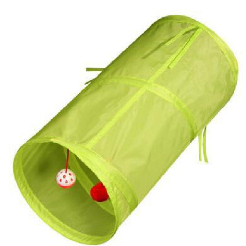 Collapsible Crinkle Cat Tunnel