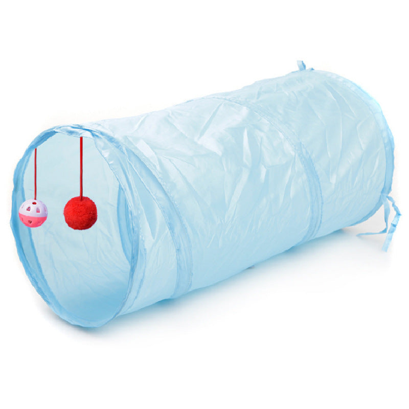 Collapsible Crinkle Cat Tunnel