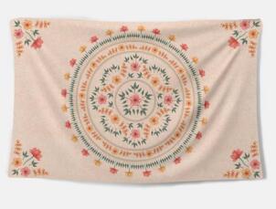 Printed Wall Tapestry