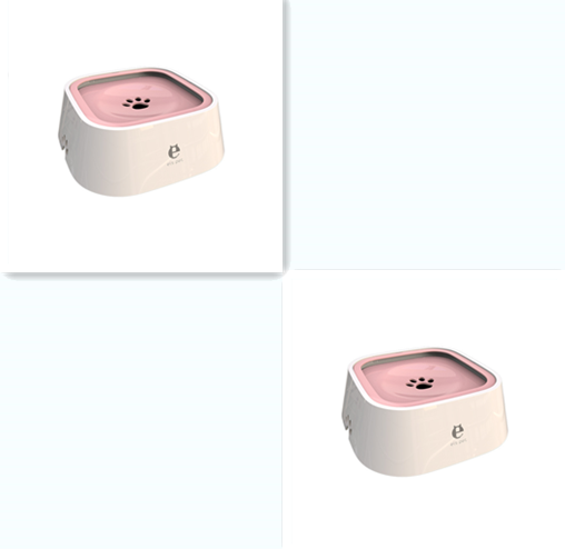 Splash-Proof Floating Dog Bowl