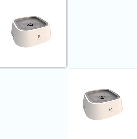 Splash-Proof Floating Dog Bowl