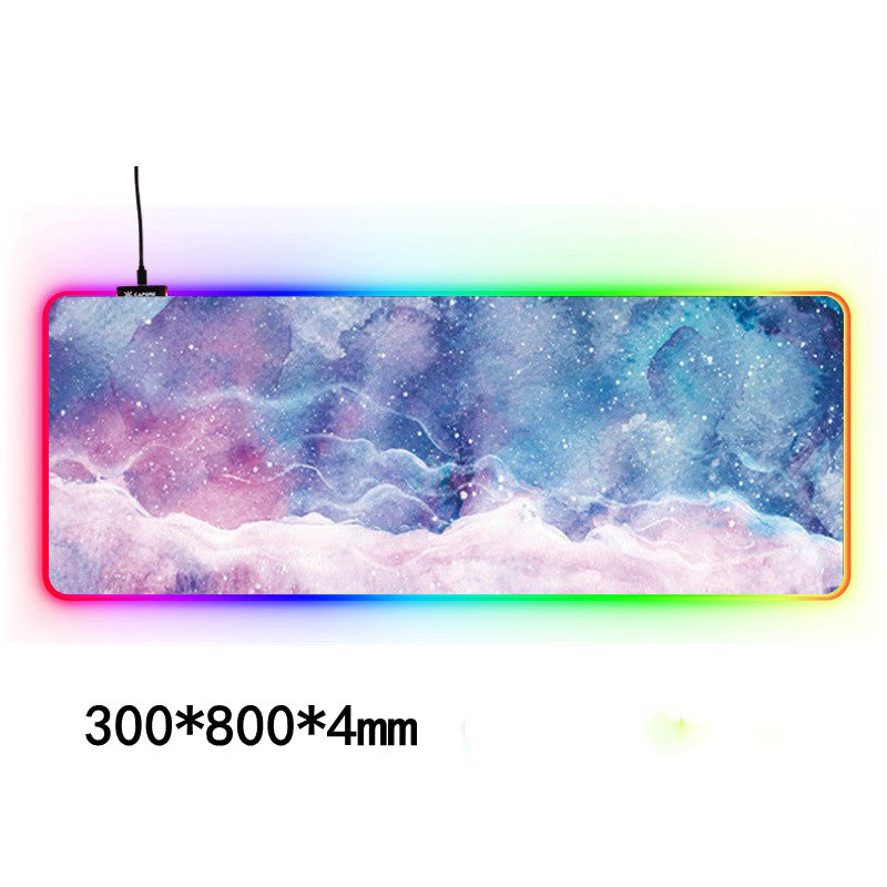 RGB Light-Up Gaming Desk Mat