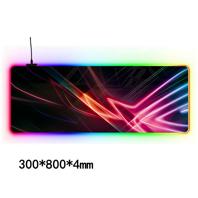 RGB Light-Up Gaming Desk Mat