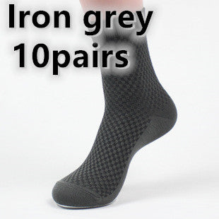 Men's Bamboo Fiber Dress Socks (5 Pairs)
