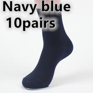 Men's Bamboo Fiber Dress Socks (5 Pairs)