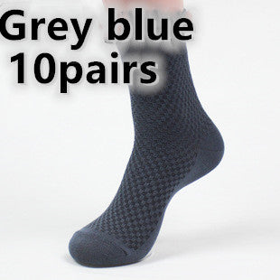 Men's Bamboo Fiber Dress Socks (5 Pairs)