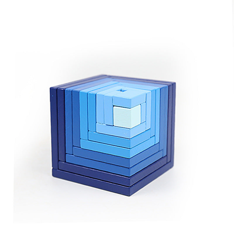 Wooden Rainbow Stacker