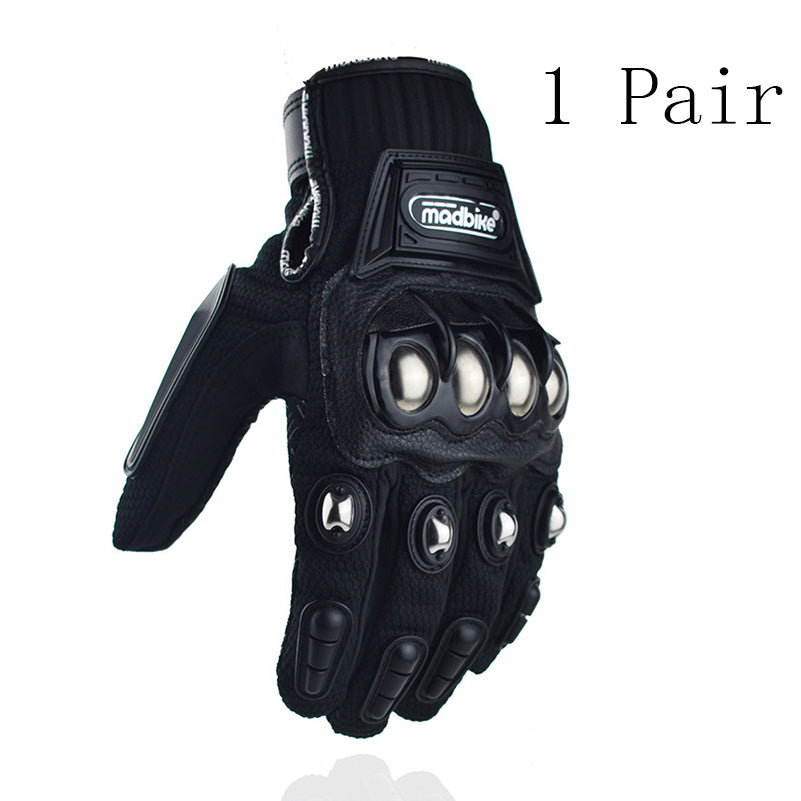 Motorcycle Riding Gloves with Knuckle Protection