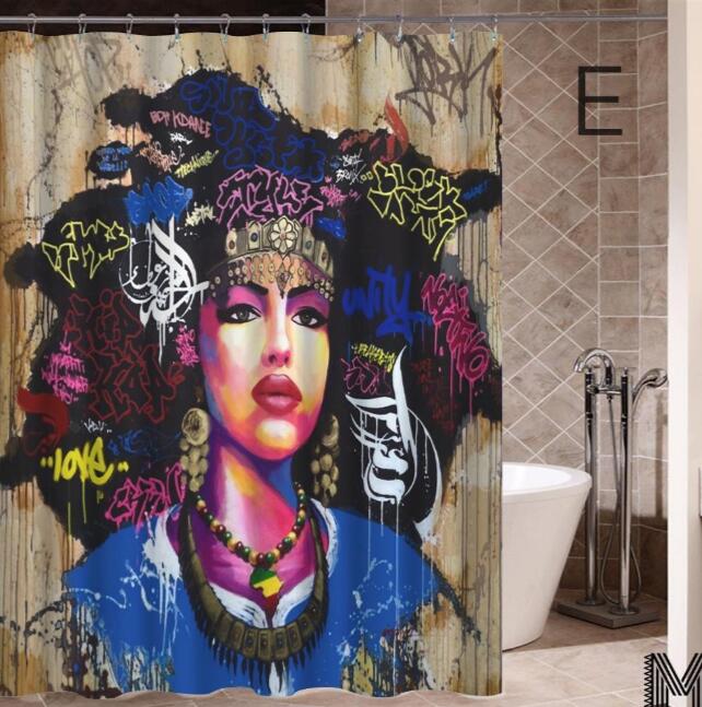 Graffiti Art Shower Curtain