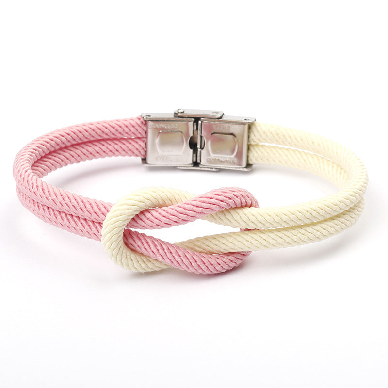Nautical Anchor Rope Bracelet