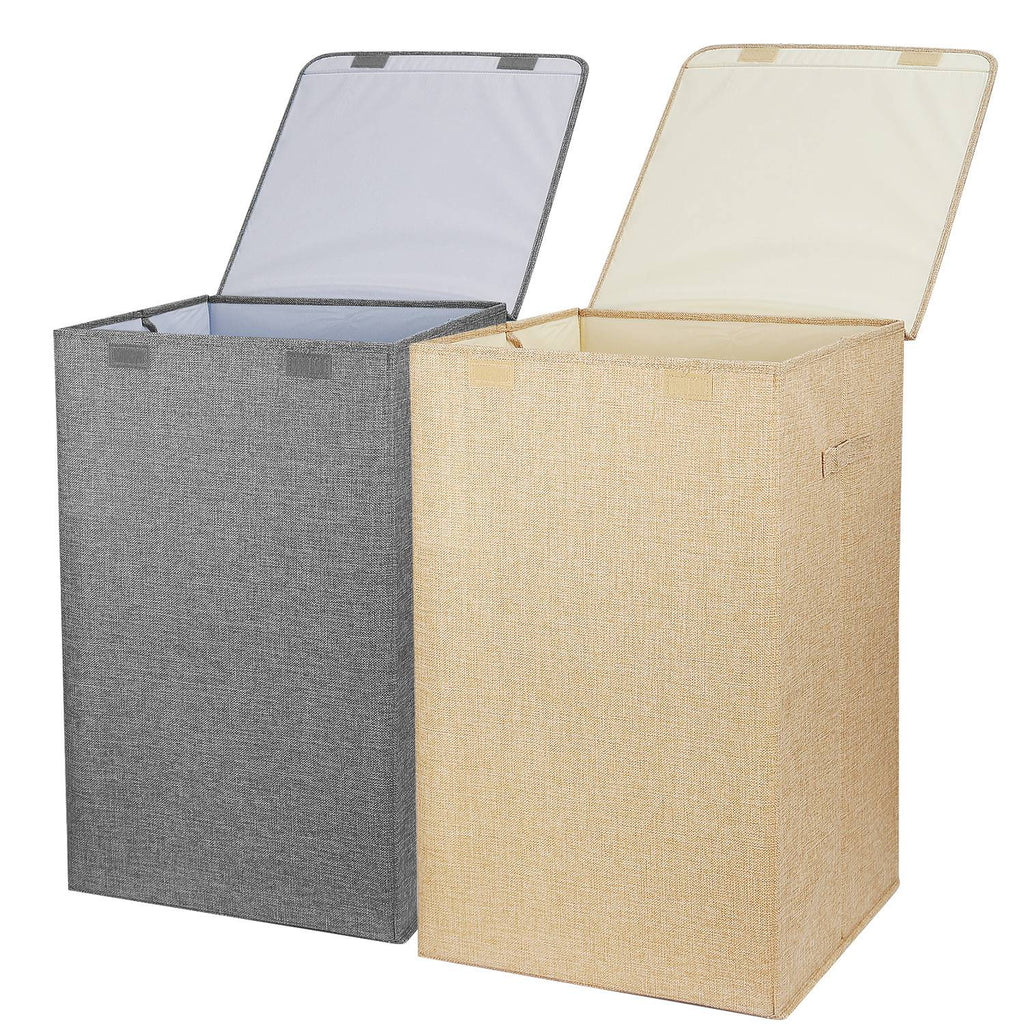 Foldable Laundry Hamper with Lid