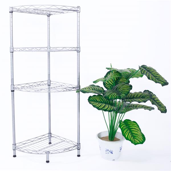 4-Tier Corner Storage Rack