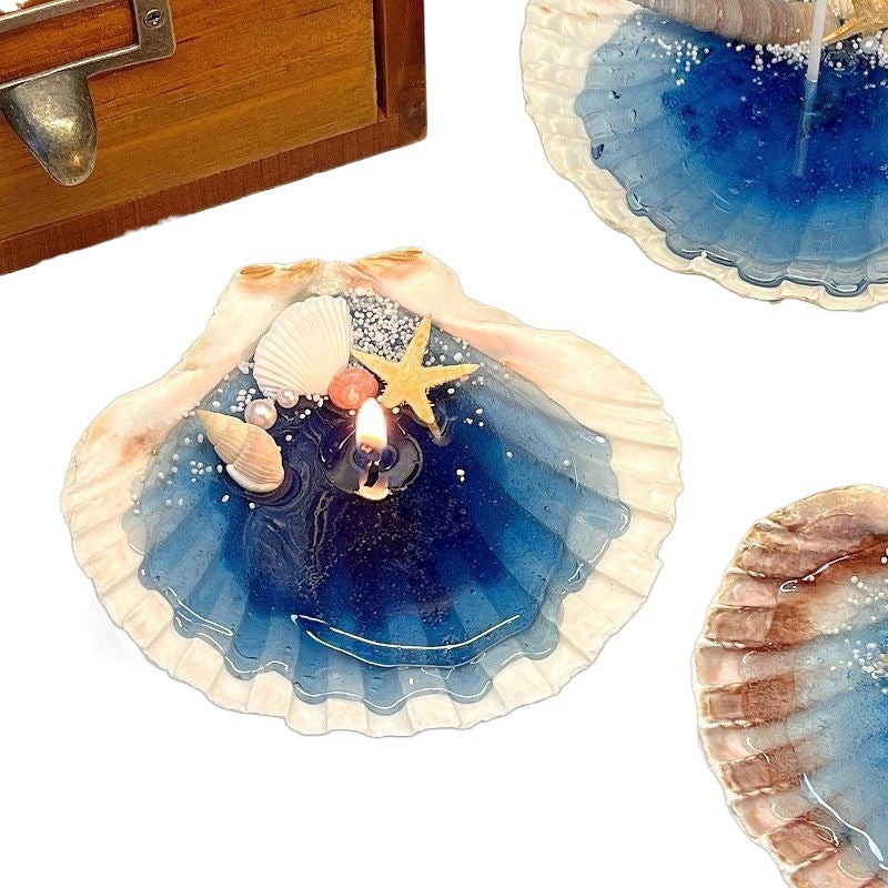 Seashell Candle