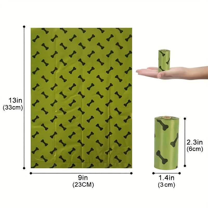 Dog Waste Bags with Dispenser