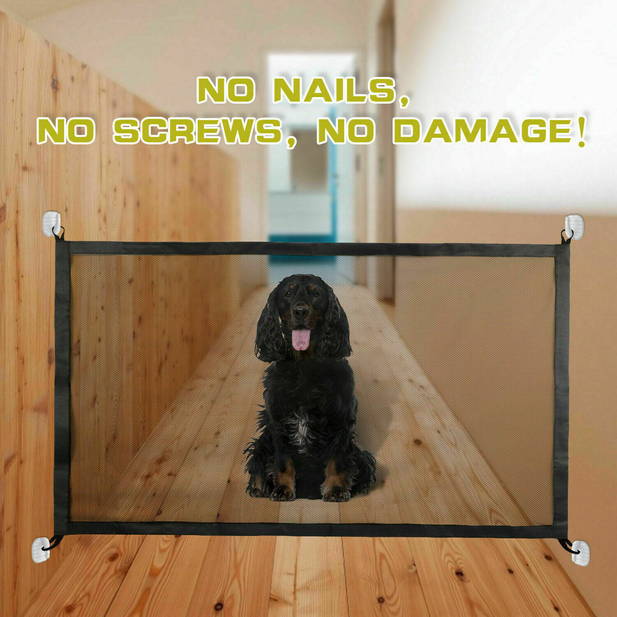 Portable Mesh Pet Safety Gate