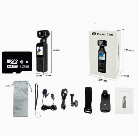 4K Pocket Action Camera