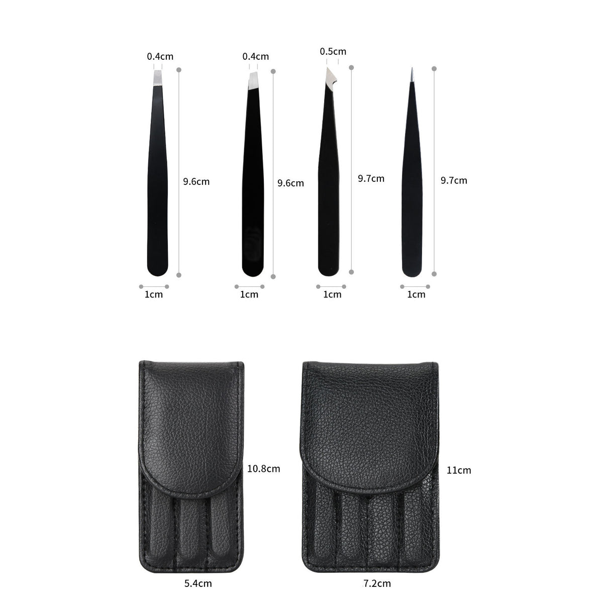 Precision Tweezer Set with Case