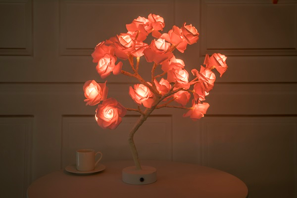 Rose Bonsai Tree Lamp