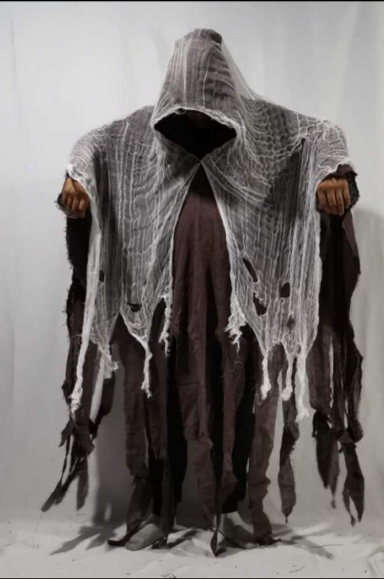 Tattered Ghost Hooded Cape