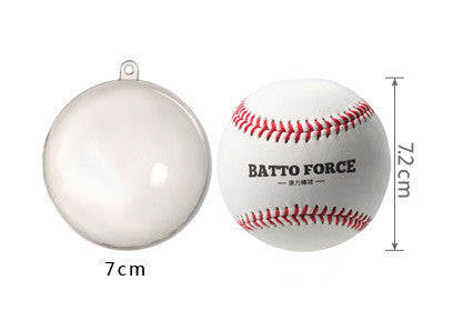 Clear Fillable Ornament Balls
