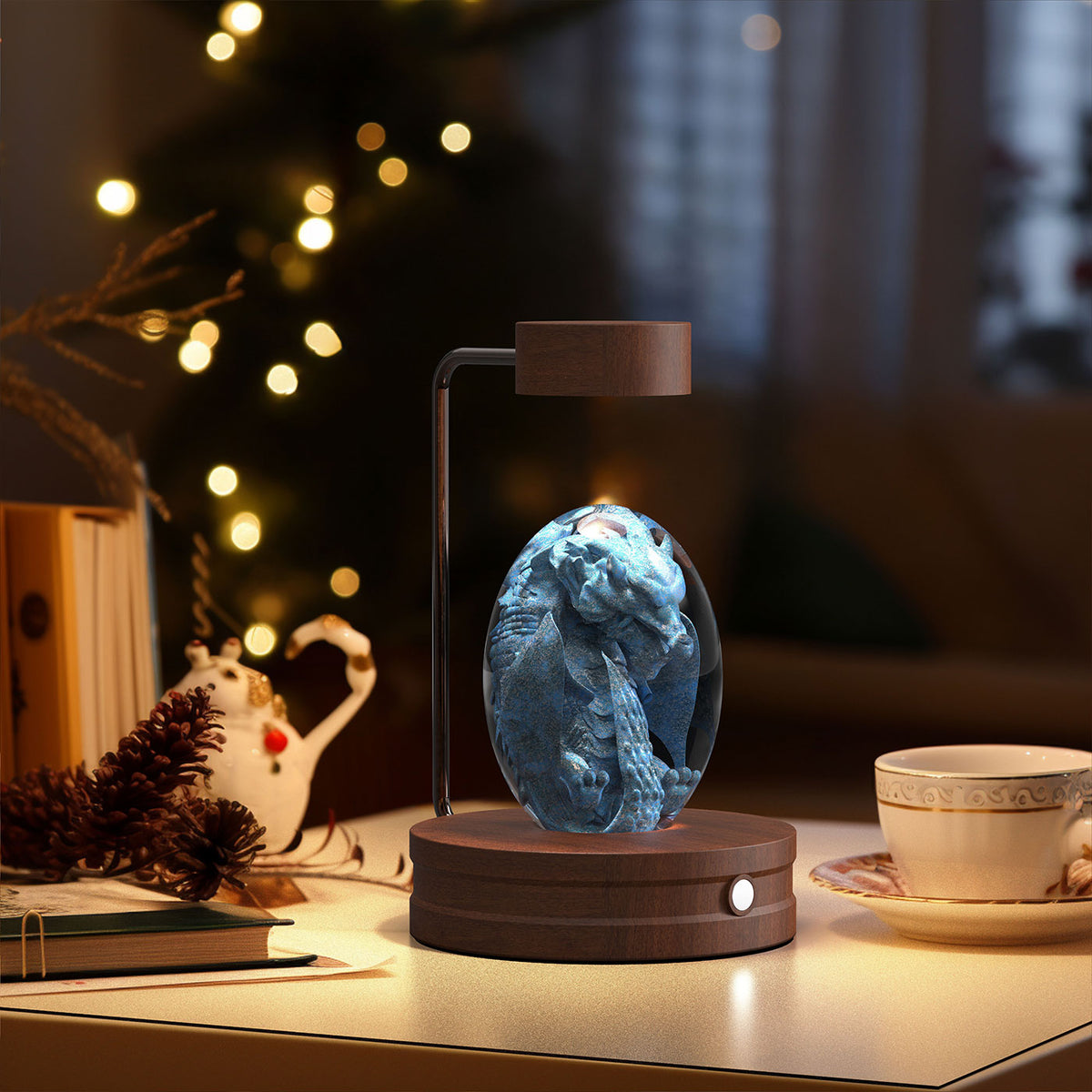 3D Crystal Ball Night Light