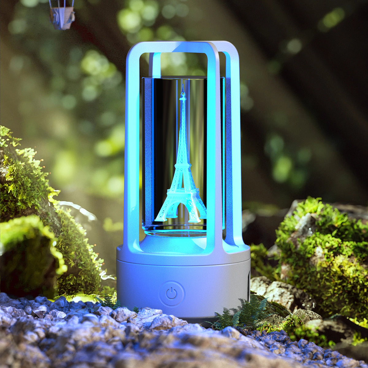 Acrylic Night Lamp & Bluetooth Speaker