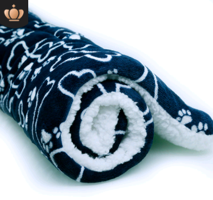Printed Fleece Pet Blanket