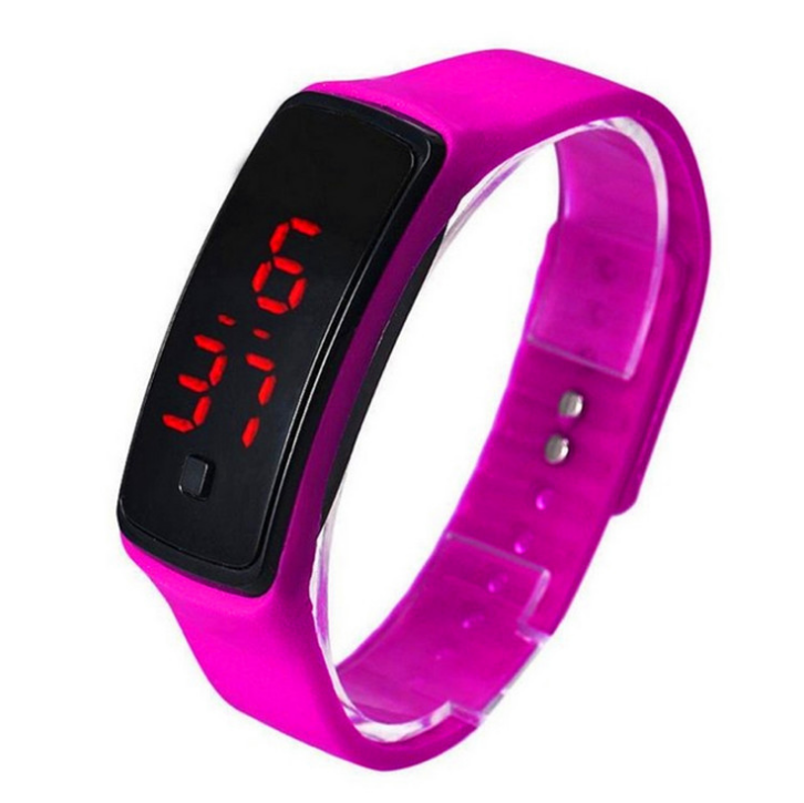 Silicone LED Bracelet Watch