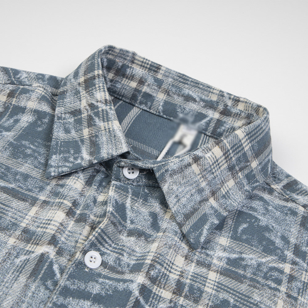 Men's Plaid Summer Shirt