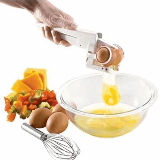 Handheld Egg Cracker & Separator